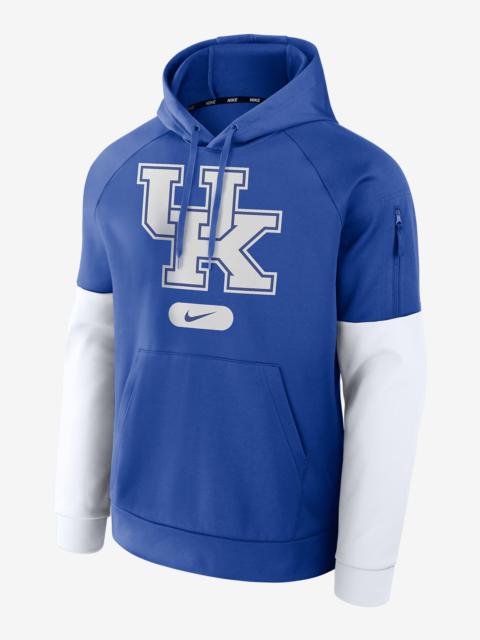 Kentucky Wildcats Fitness Men’s Nike Therma College Pullover Hoodie