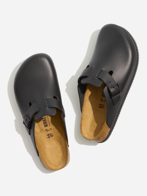Birkenstock® Boston Grip Leather Clogs