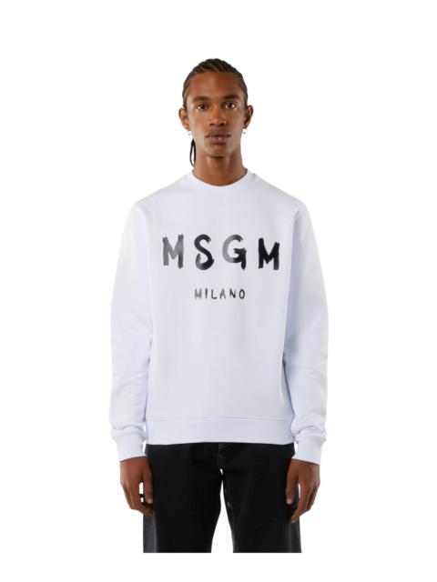 Long sleeved cotton sweatshirt