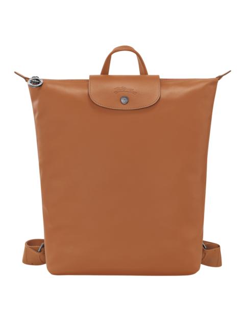Le Pliage Xtra M Backpack Cashew - Leather