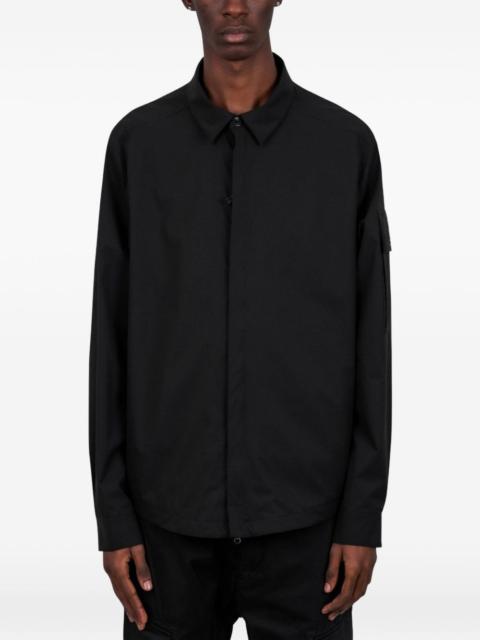 Metropolis zip-up shirt