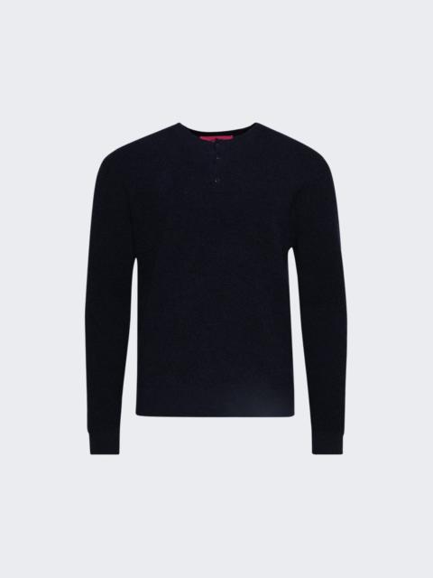 Waffle Thermal Henley Twilight