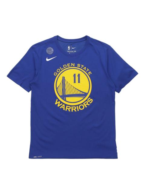 Nike Golden State Warriors DRI-FIT NBA Short Sleeve Blue 'Thomoson' 870775-498