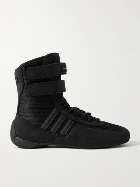 Rasant 2.0 Vegan And Mesh-trimmed Canvas High-top Sneakers