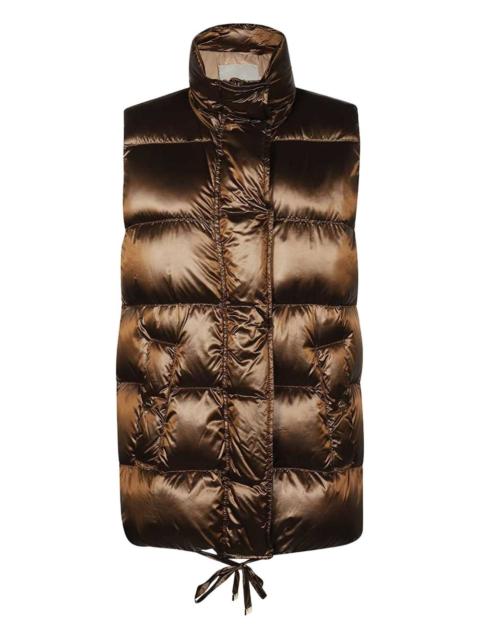 quilted gilet