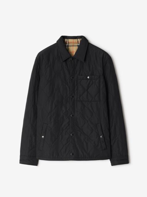 Reversible Quilted Nylon Overshirt