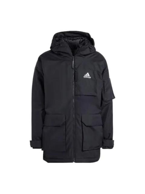 adidas Black D11 Down Parka HK6665