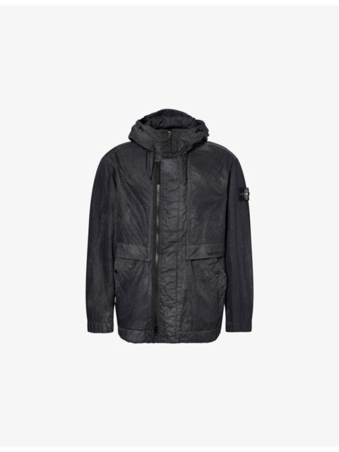 Reflective Zip-Through Nylon Parka