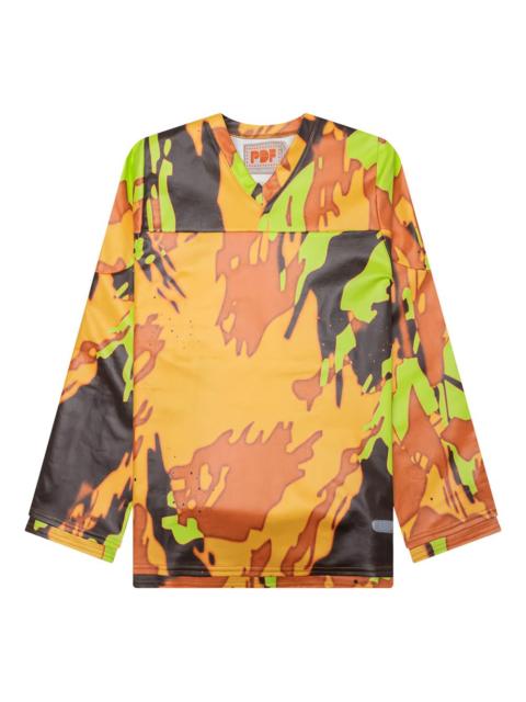 camouflage-print long-sleeve T-shirt