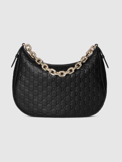 GG Emblem large shoulder bag