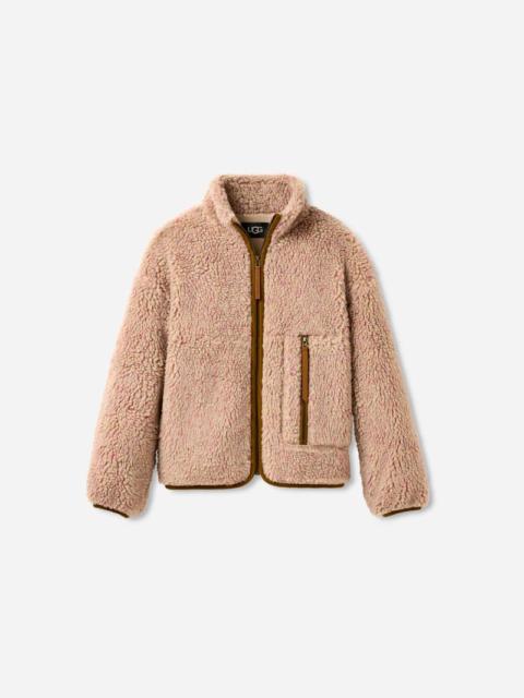 ® Women's Marlene Confetti Jacket Polyester Tops in White Pepper