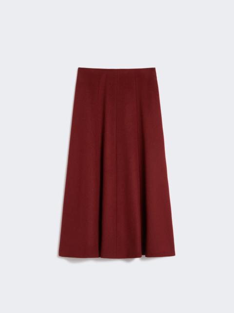 GENEVE Camel flared skirt