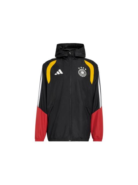 adidas Germany 2026 Tiro All Weather Jacket Black
