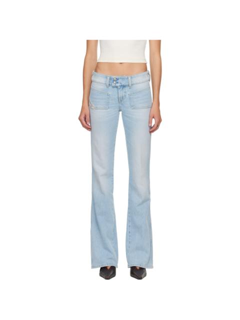 Blue D-Hush Bootcut Jeans