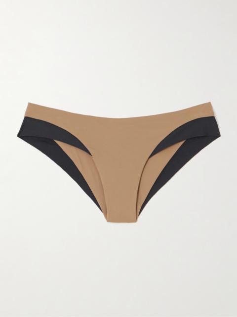 Calacatta Two-tone Bikini Briefs