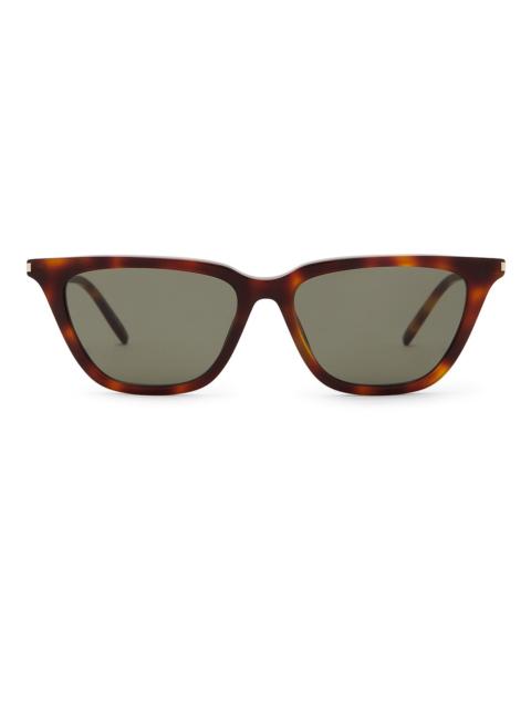 Thin Acetate Cat Eye Sunglasses