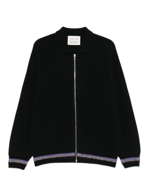 Zaya zip-up bomber jacket
