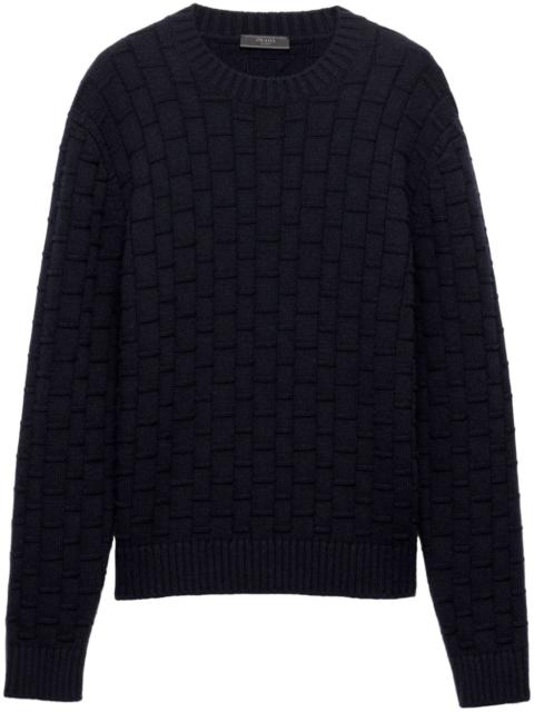 crew-neck cashmere sweater
