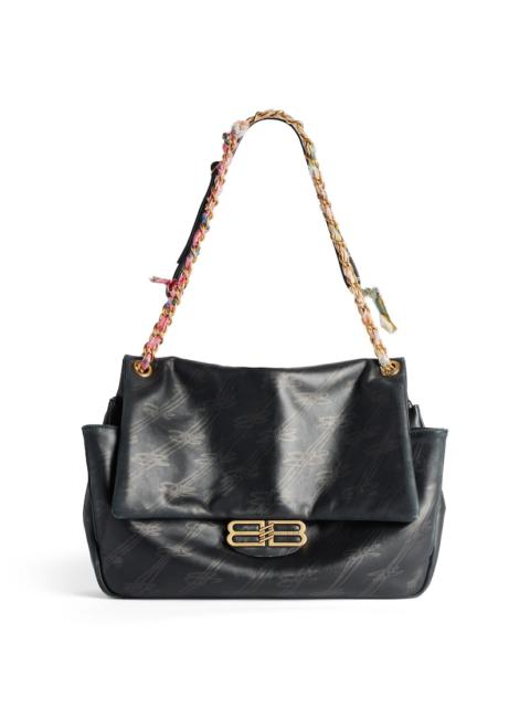Women's Darling Chain Bag Medium in Black