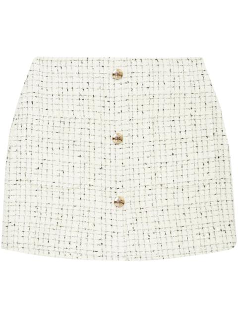Mateo tweed miniskirt