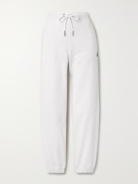 Tapered Cotton-jersey Track Pants
