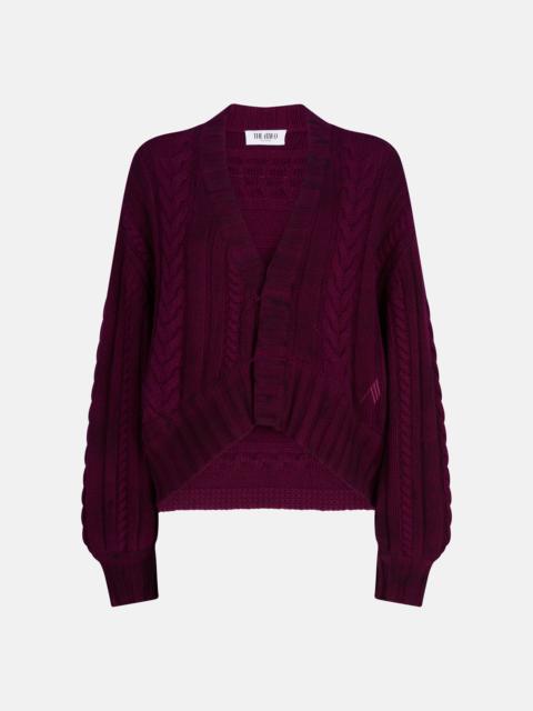BURGUNDY SWEATER
