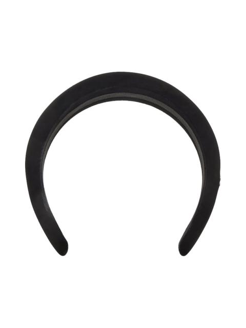 Women's Holli Headband in Black/shiny Silver