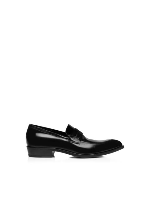 BRUSHED LEATHER LOAFER