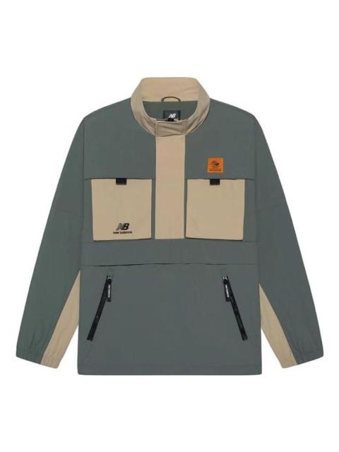 New Balance Windbreaker Sweatshirt 'Green Khaki' NAA56143-KH