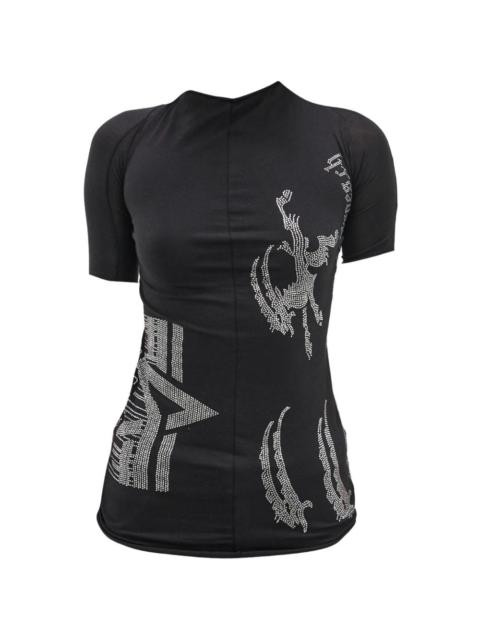 embellished short-sleeve T-shirt