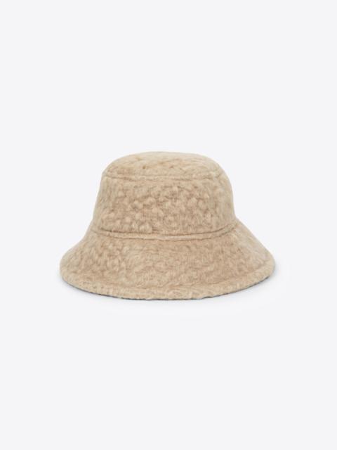 WOOL MOHAIR BUCKET HAT