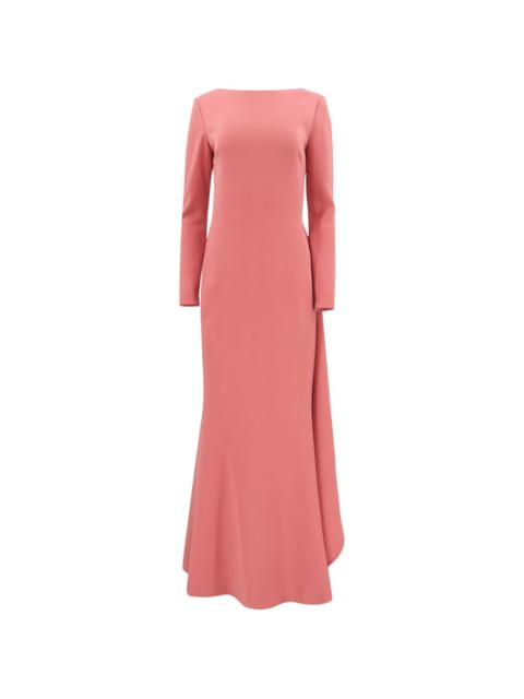 Cady draped maxi dress
