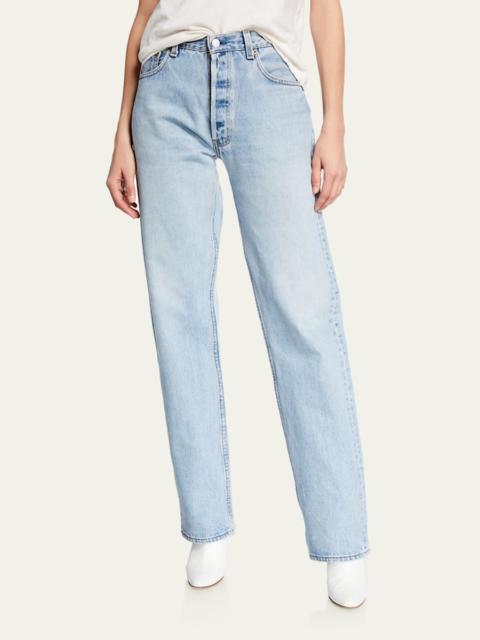 90s Straight-Leg Jeans