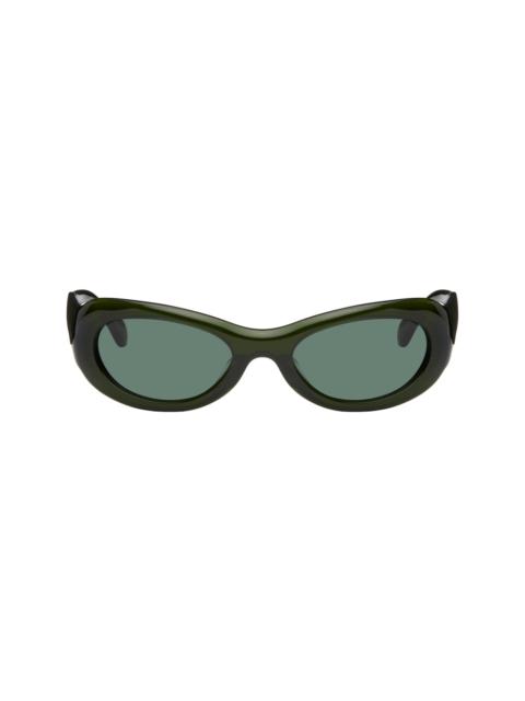 SSENSE Exclusive Green Khilna Sunglasses