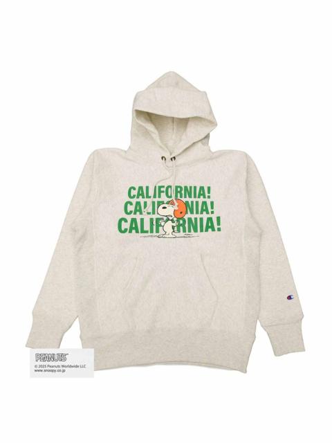 REVERSE WEAVE PULLOVER HOODED SWEATSHIRT - CALIFORNIA - C3-C130