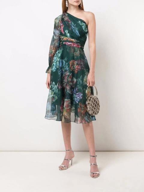 WRAPPED BODY ALINE COCKTAIL MINI DRESS