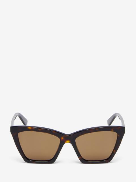 Spike Geometric Cat-eye Sunglasses