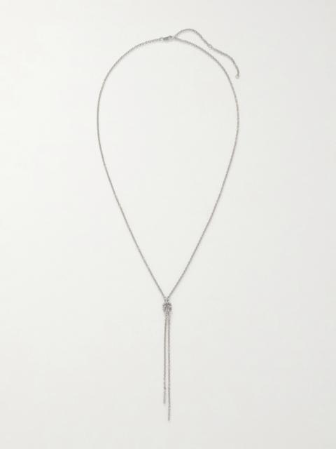 Rhodium-plated Necklace