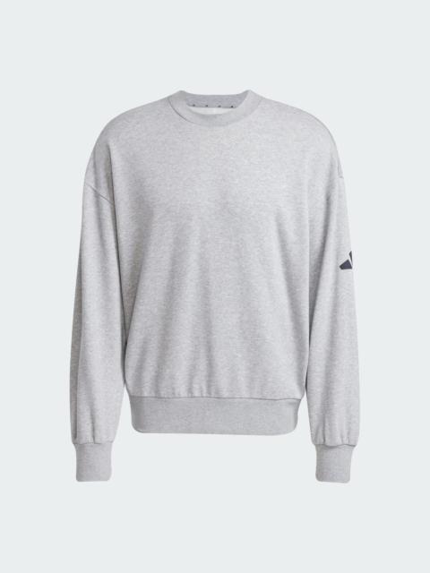 Essentials Loose Fit 3 Bar Logo Sweatshirt