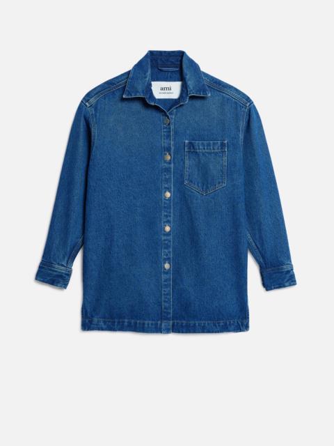 Overshirt With Ami Paris Print