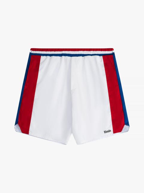 CHEVRON TRACK SHORTS