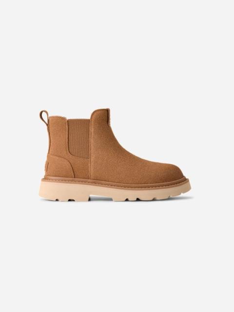 ® Men's Chelsea Lug Suede Boots in Chestnut