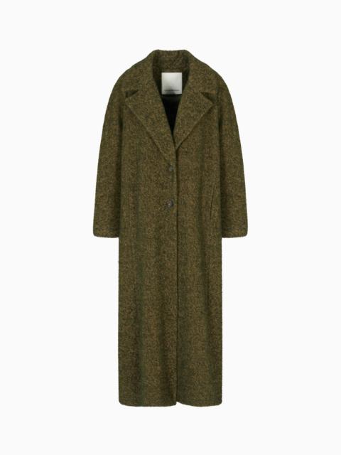 NEW YORK CAPSULE COLLECTION BOUCLÉ WOOL-BLEND COAT