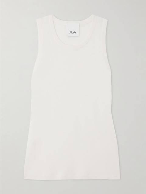 Cashmere tank Cream