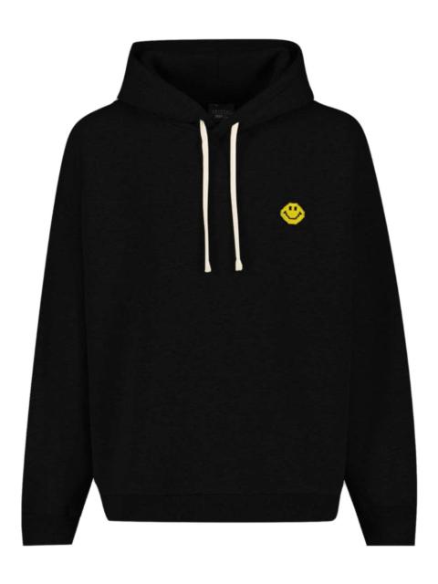 x Smiley® Pixel logo-detail hoodie