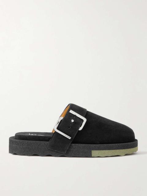 Suede Clogs