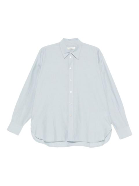 button-up poplin shirt