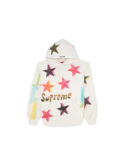 Supreme Gonz Stars Hooded Sweatshirt White