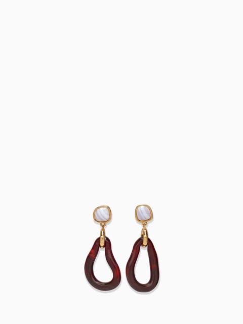 Galina Earrings in Sangria Multi