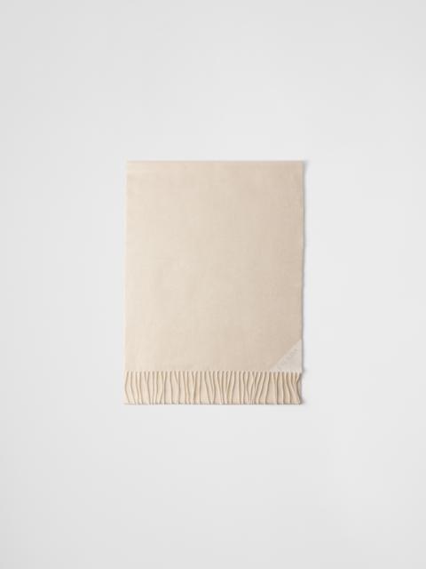 Jacquard Evening silk, cashmere and Lurex scarf